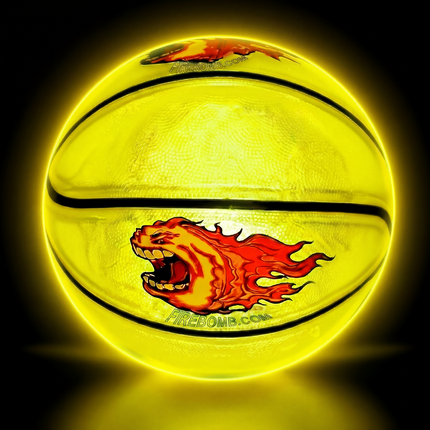 Premium Rubber BasketBomb™ - Size 7 - Yellow & Black