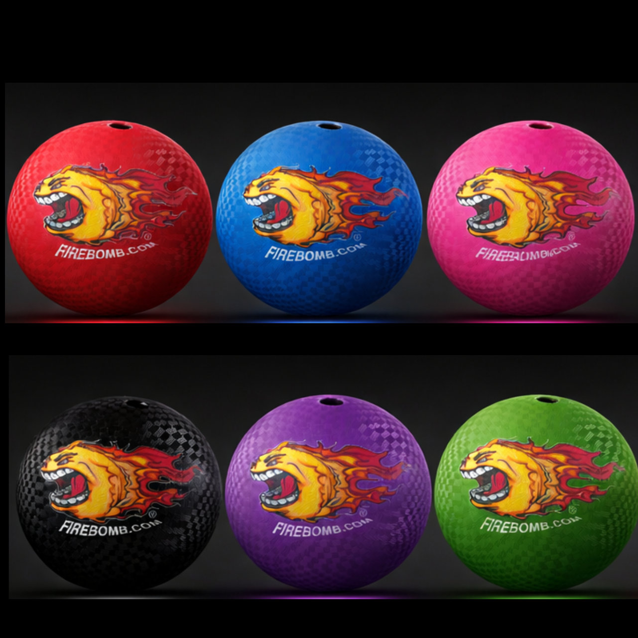 Bouncing Bowling Bomb™ - Size 8.5 Red