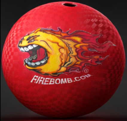 Bouncing Bowling Bomb™ - Size 8.5 Red