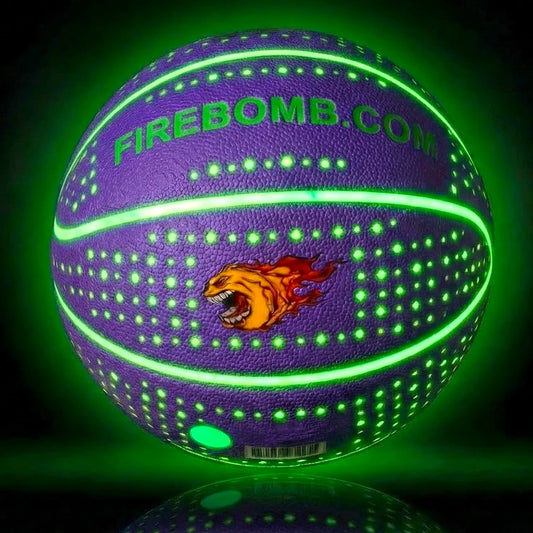 RealFeel™ BasketBomb™  - Size 7 - Purple&  Green