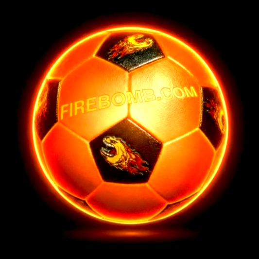 RealFeel™ Soccer Bomb™ - Size 5 - Orange & Black