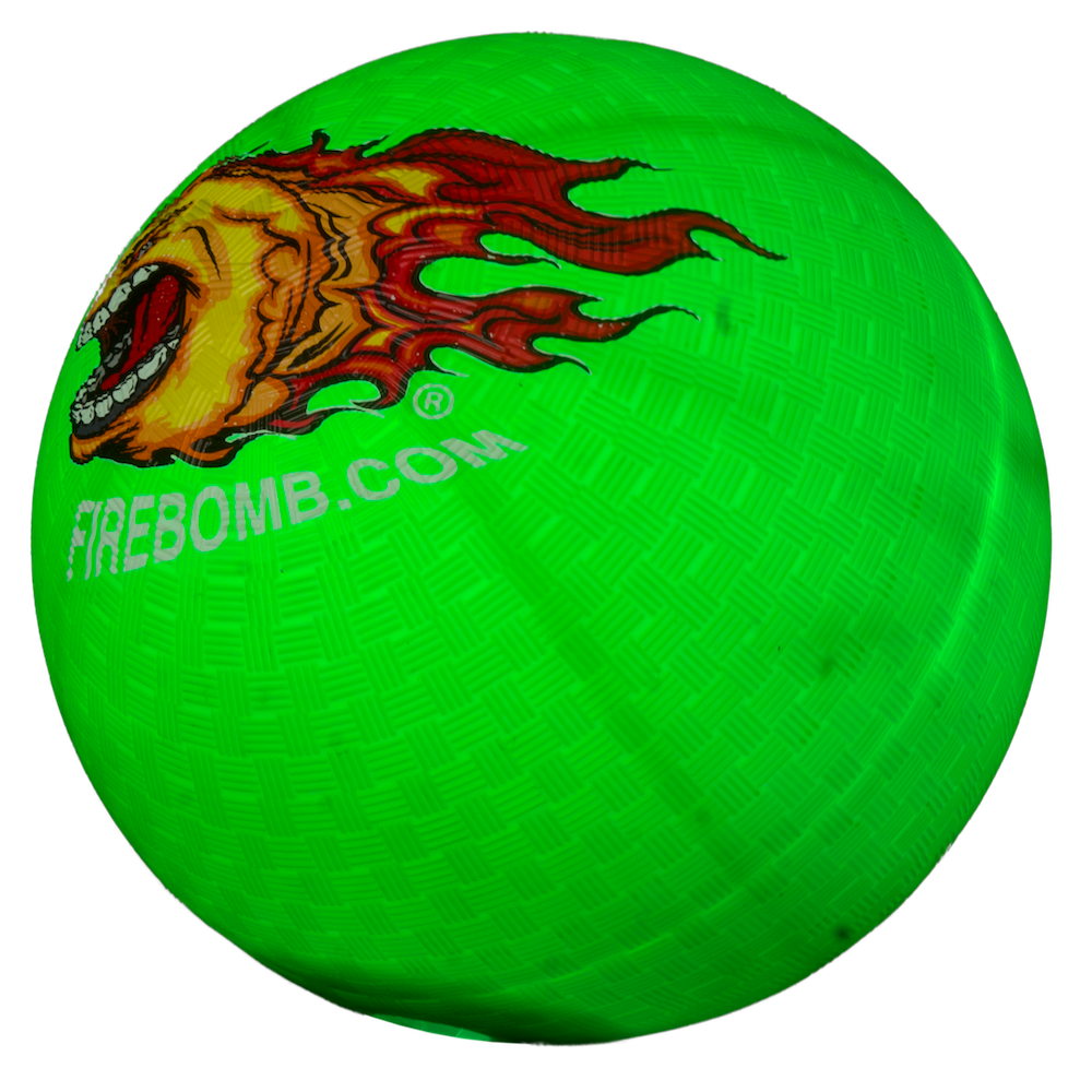 Premium Rubber DodgeBomb™ 6  - Green