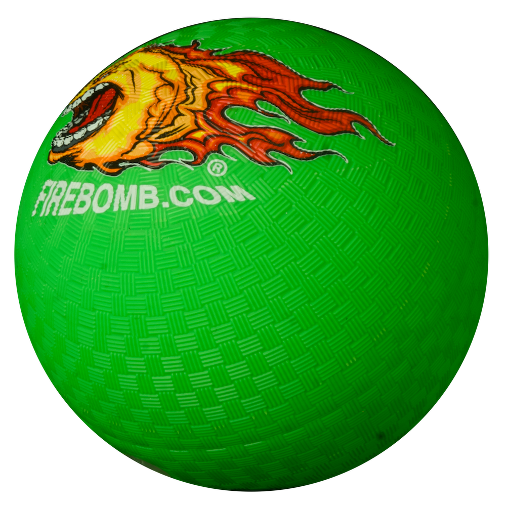 Premium Rubber DodgeBomb™ 6  - Green