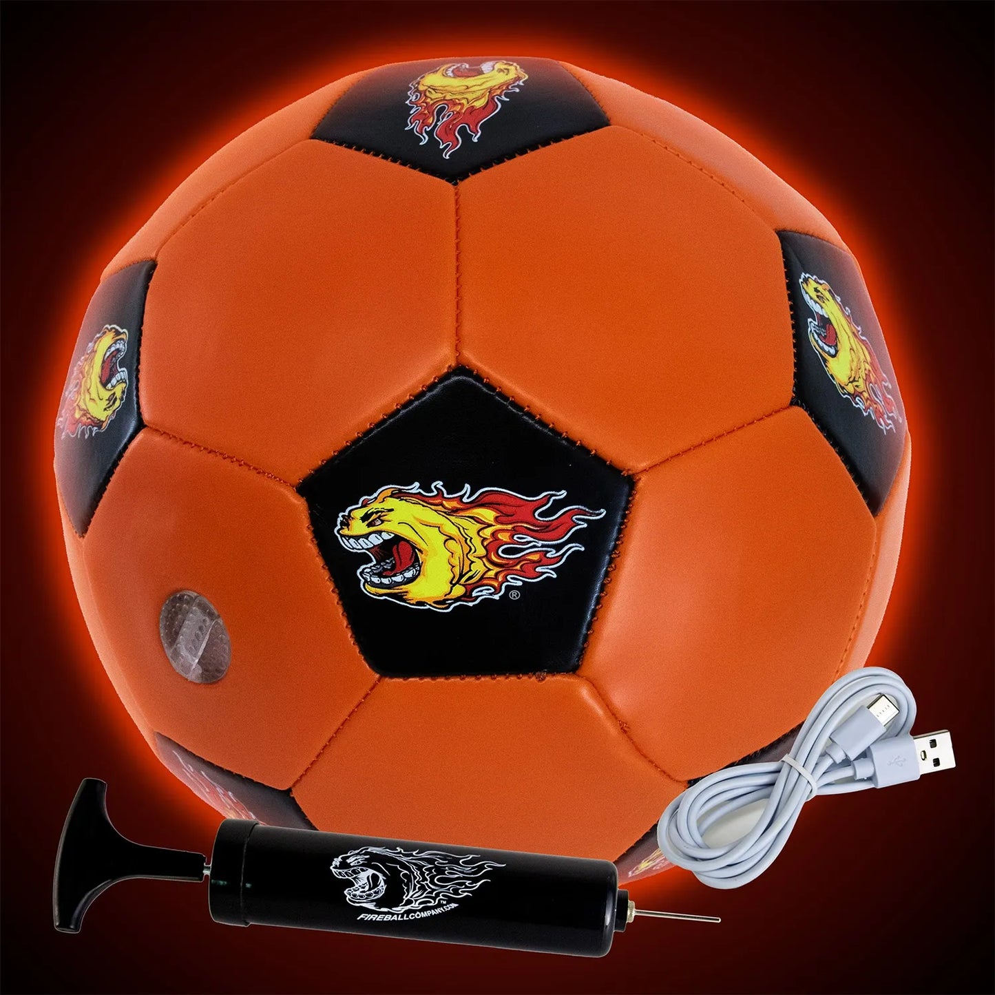 RealFeel™ Soccer Bomb™ - Size 5 - Orange & Black