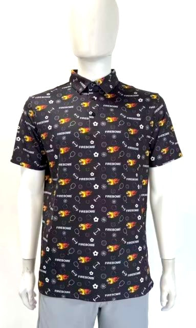 SHORT SLEVE SHIRT - Black