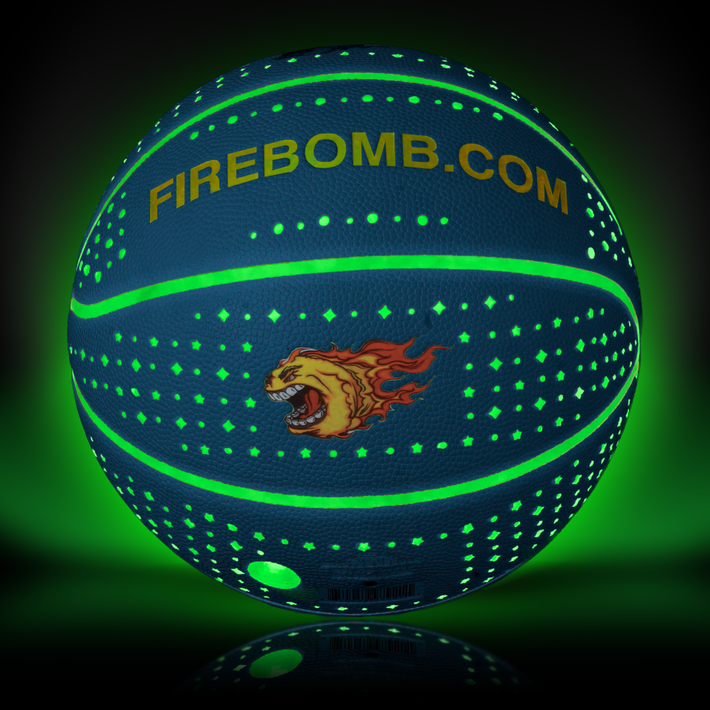 RealFeel™ BasketBomb™ - Size 7 -  Blue & Green