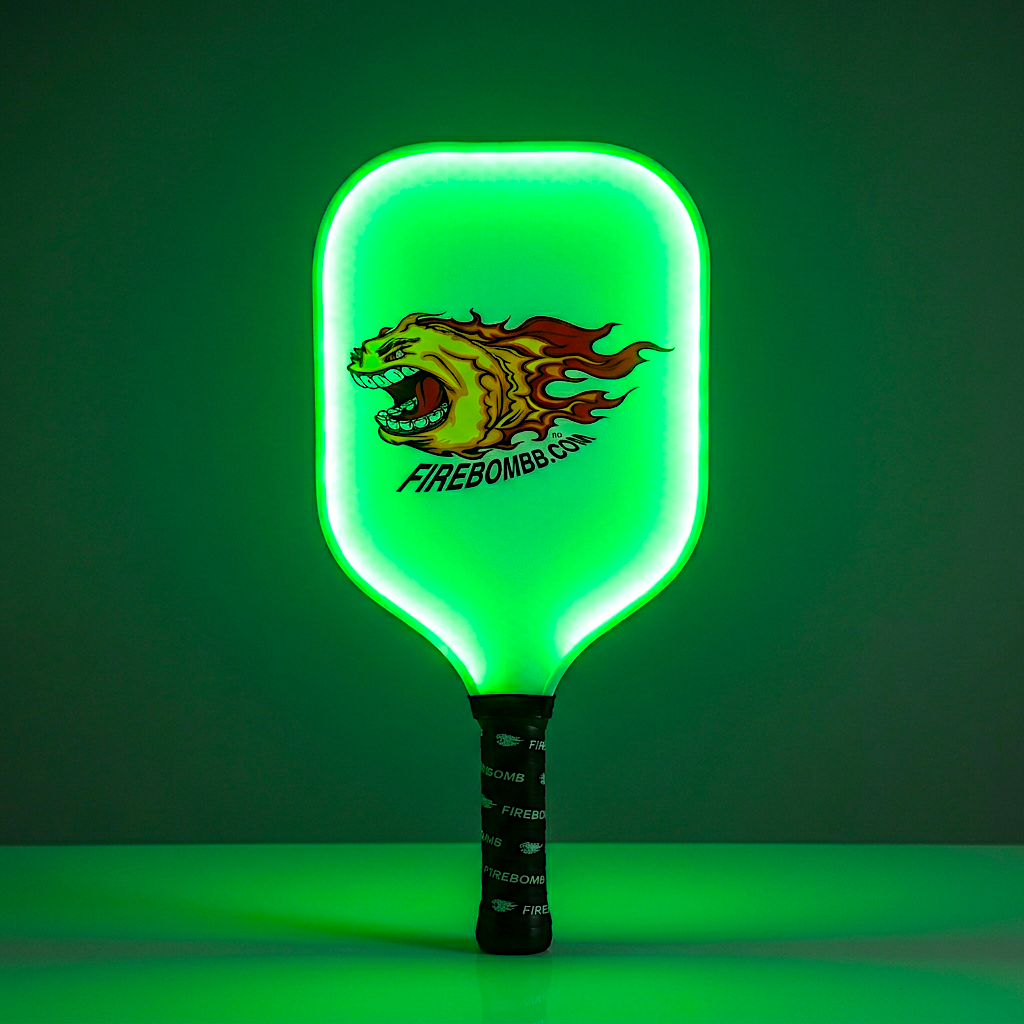 PickleBomb™ Single Paddle, White