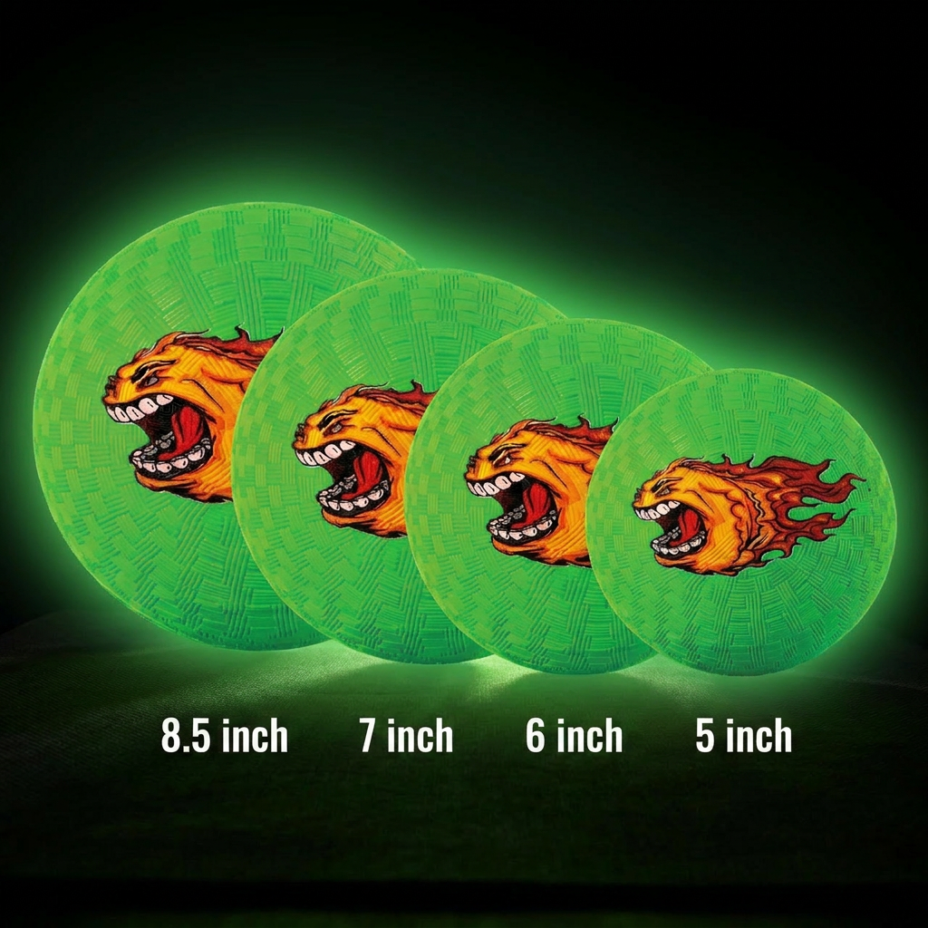 Premium Rubber DodgeBomb™ 5  - Green