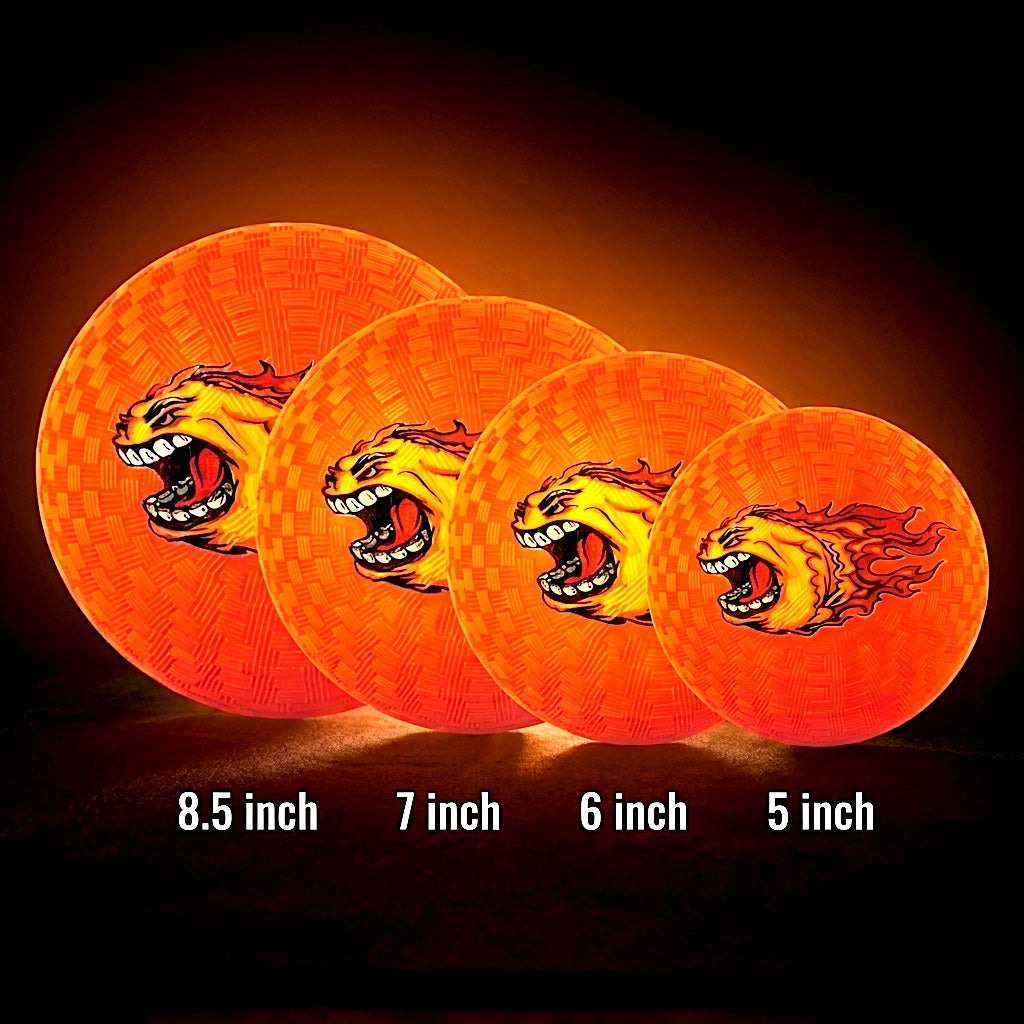 Premium Rubber DodgeBomb™  5 - Orange