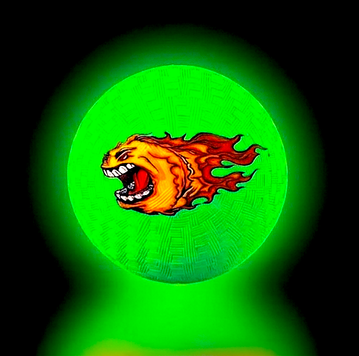 Premium Rubber DodgeBomb™ 5  - Green