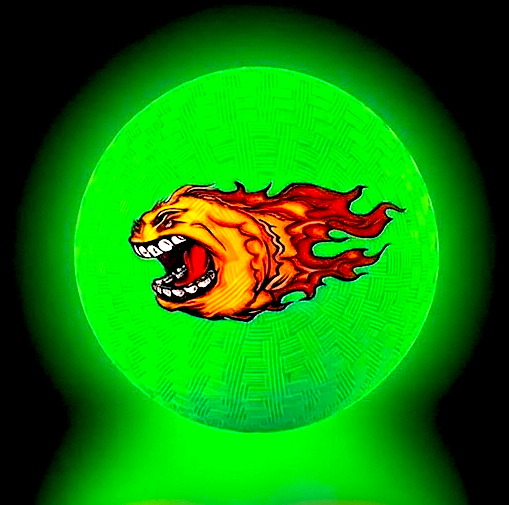 Premium Rubber DodgeBomb™ 6  - Green