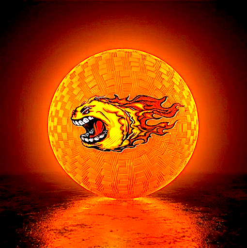 Premium Rubber DodgeBomb™  5 - Orange
