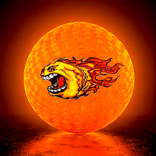 Premium Rubber DodgeBomb™ 6 - Orange