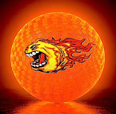 Premium Rubber DodgeBomb™  7  - Orange