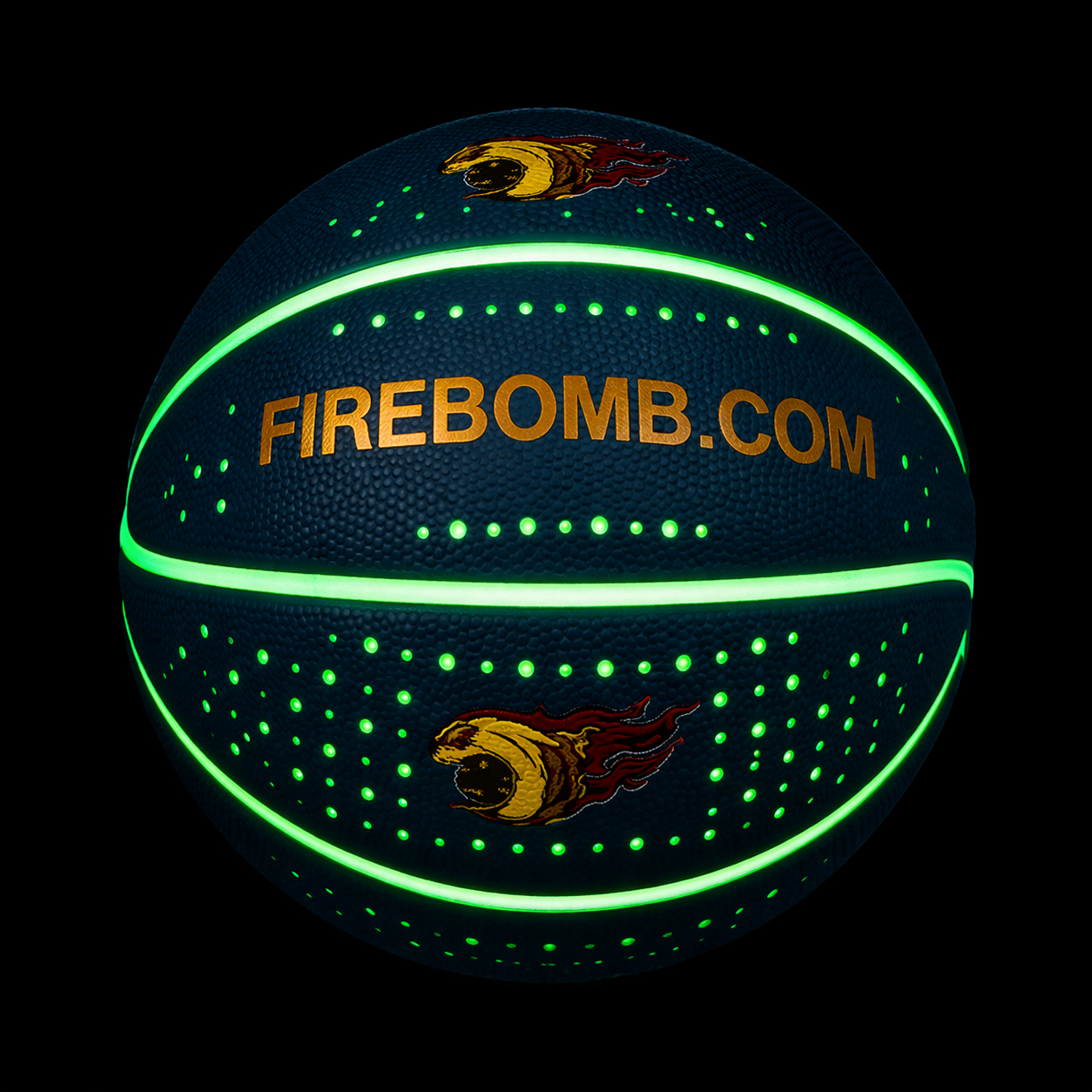 RealFeel™ BasketBomb™ - Size 7 -  Blue & Green