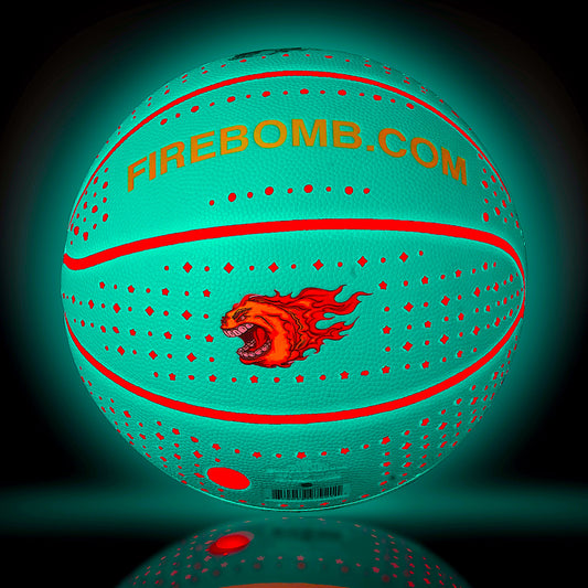 RealFeel™ BasketBomb™   - Size 7 - Orange & Cyan
