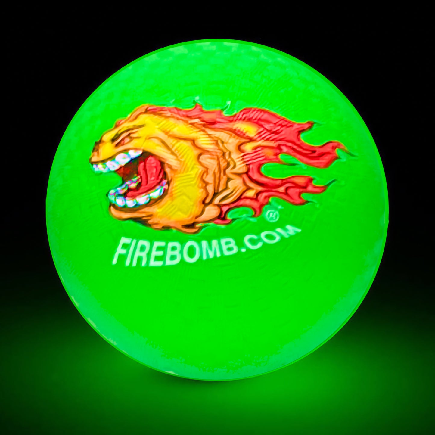 Premium Rubber DodgeBomb™ 6  - Green