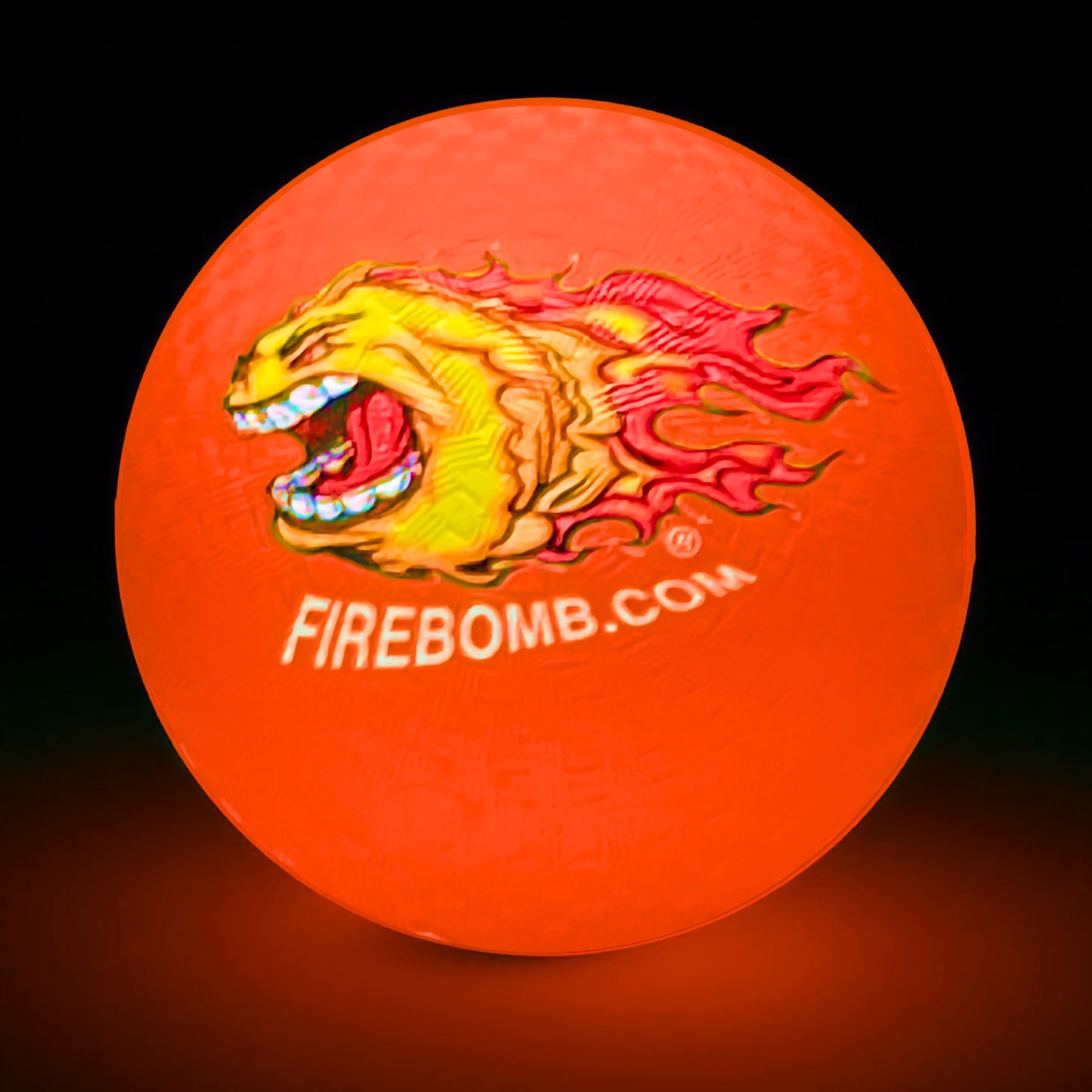Premium Rubber DodgeBomb™  7  - Orange