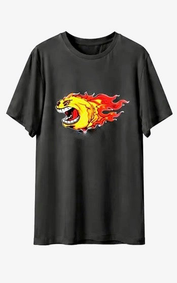 SHORT SLEVE T-SHIRT - Gray