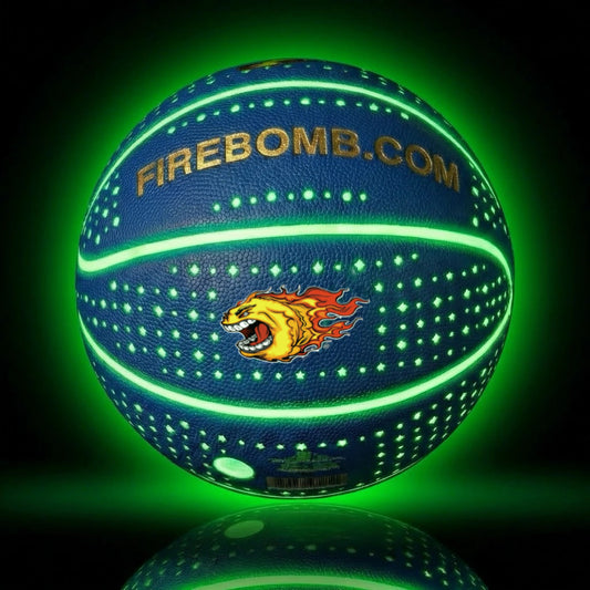 RealFeel™ BasketBomb™ - Size 7 -  Blue & Green