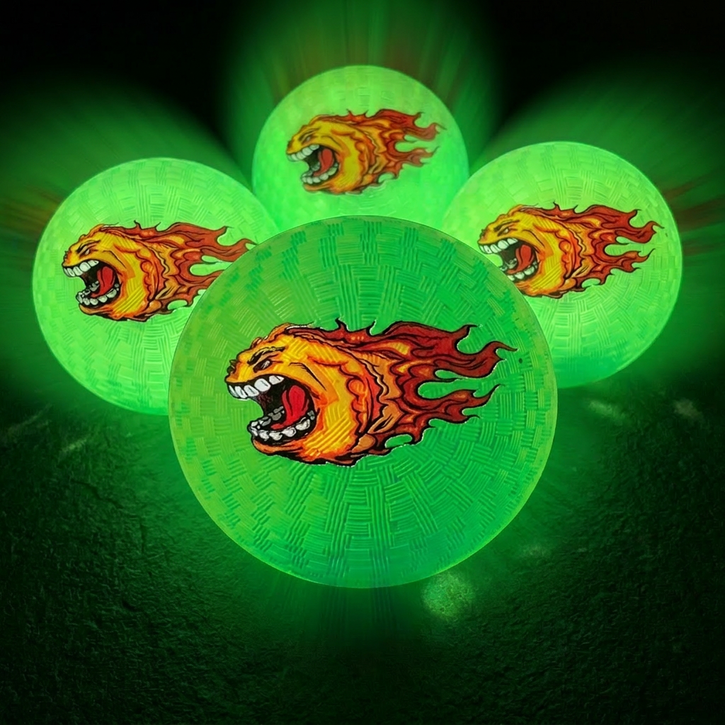Premium Rubber DodgeBomb™ 5  - Green