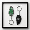 Rubber Keychain
