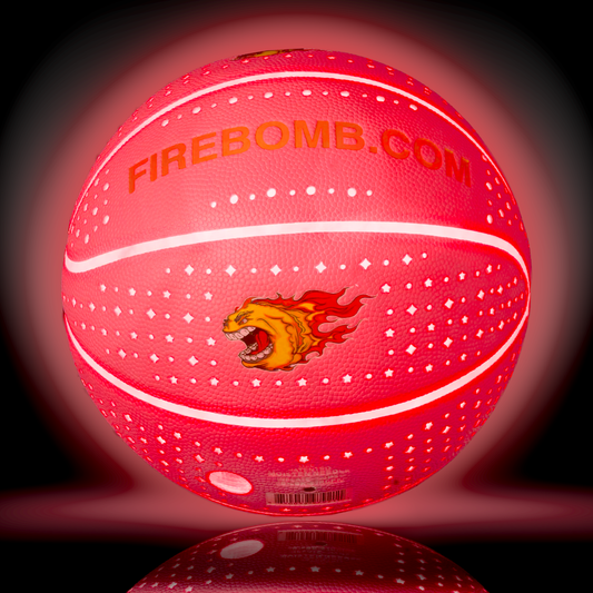 RealFeel™ BasketBomb™  - Size 7 - Orange & Pink