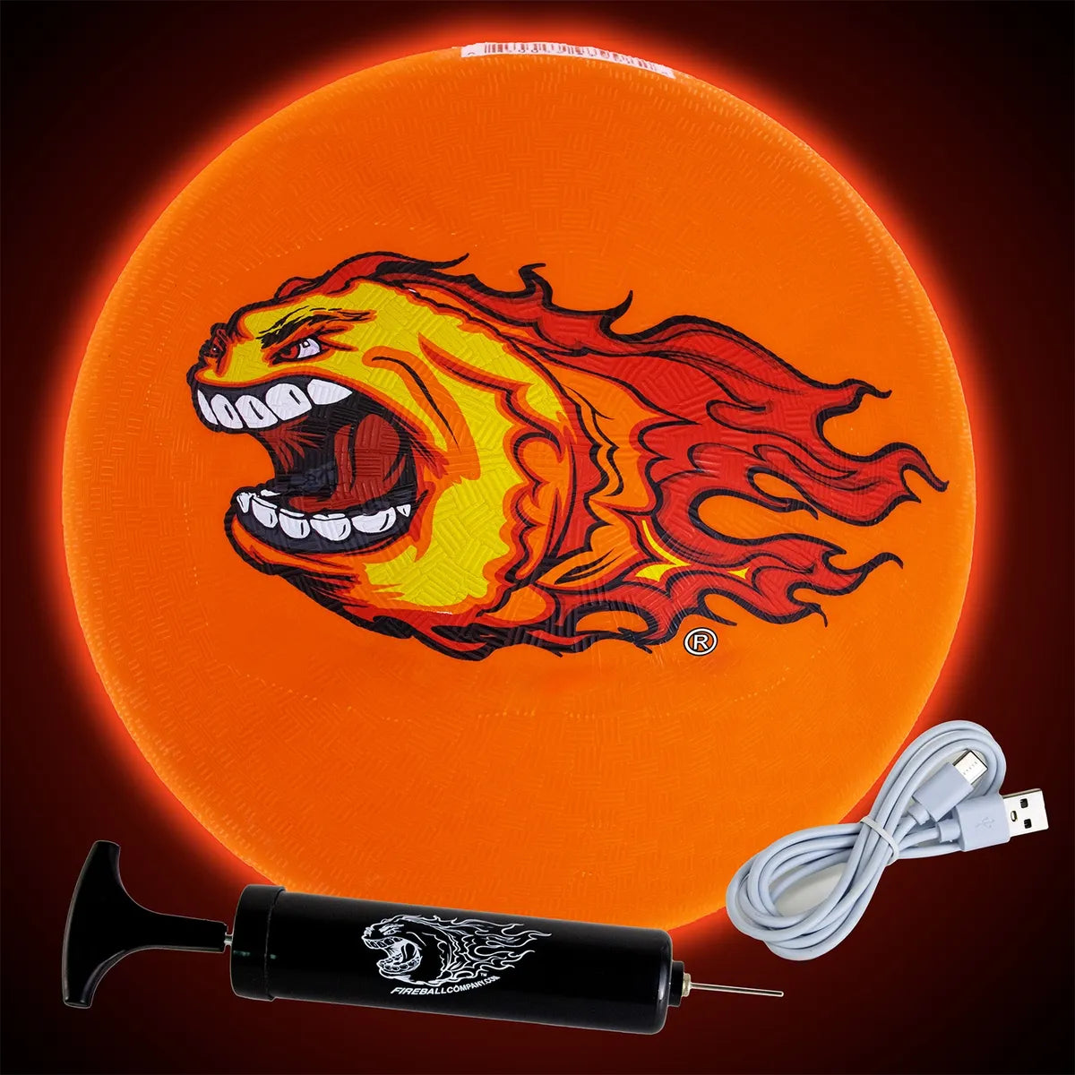 Premium Rubber DodgeBomb™  7  - Orange