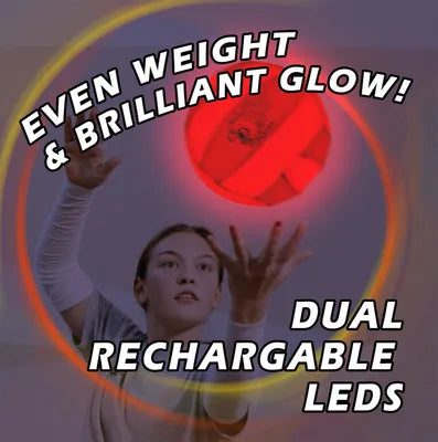 RealFeel™ VolleyBomb™ - Size 5 - White & Orange